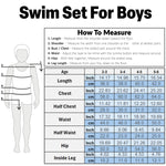 Get Trend Paw Patrol Swimsuit Set for Boys 2 Pcs with Swimming Trunks Marshall Rubble Chase Boys Rash Vest for Swimming Beach Trip Holiday Essentials - Get Trend