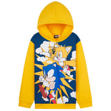 SONIC THE HEDGEHOG Hoodie for Boys Teens Shadow Knuckles Tails Warm Hooded Sweatshirt Jumper Casual Pullover