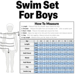Get Trend Teenage Mutant Ninja Turtles Swimsuit Set for Boys 2 Pcs with Swimming Trunks Marshall Rubble Chase Boys Rash Vest for Swimming Beach Trip Holiday Essentials - Get Trend