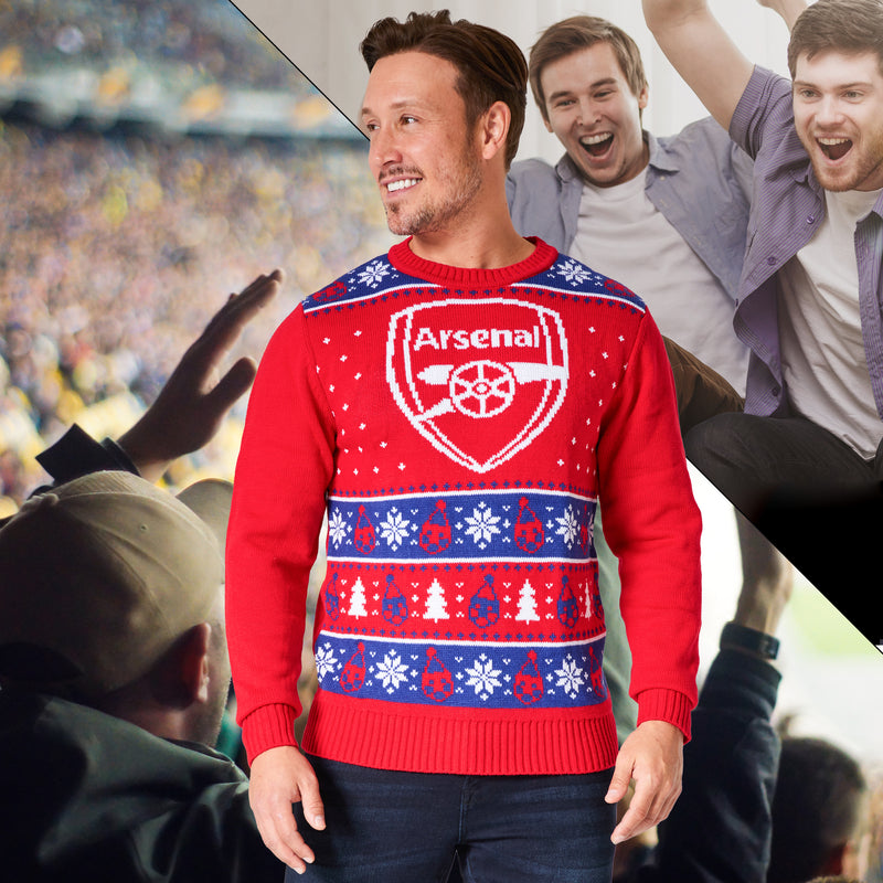 Arsenal F.C. Christmas Jumpers for Men & Teenagers - Get Trend