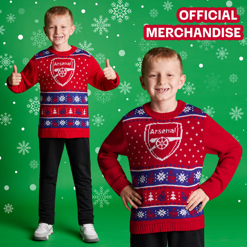 Arsenal F.C. Christmas Jumper Kids & Teenagers - Get Trend
