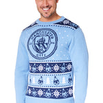 Manchester City FC Christmas Jumpers for Men & Teenagers - Get Trend