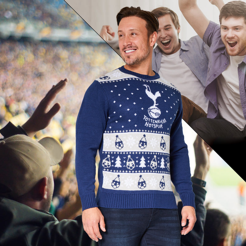 Tottenham Hotspur FC Christmas Jumpers for Men - Get Trend
