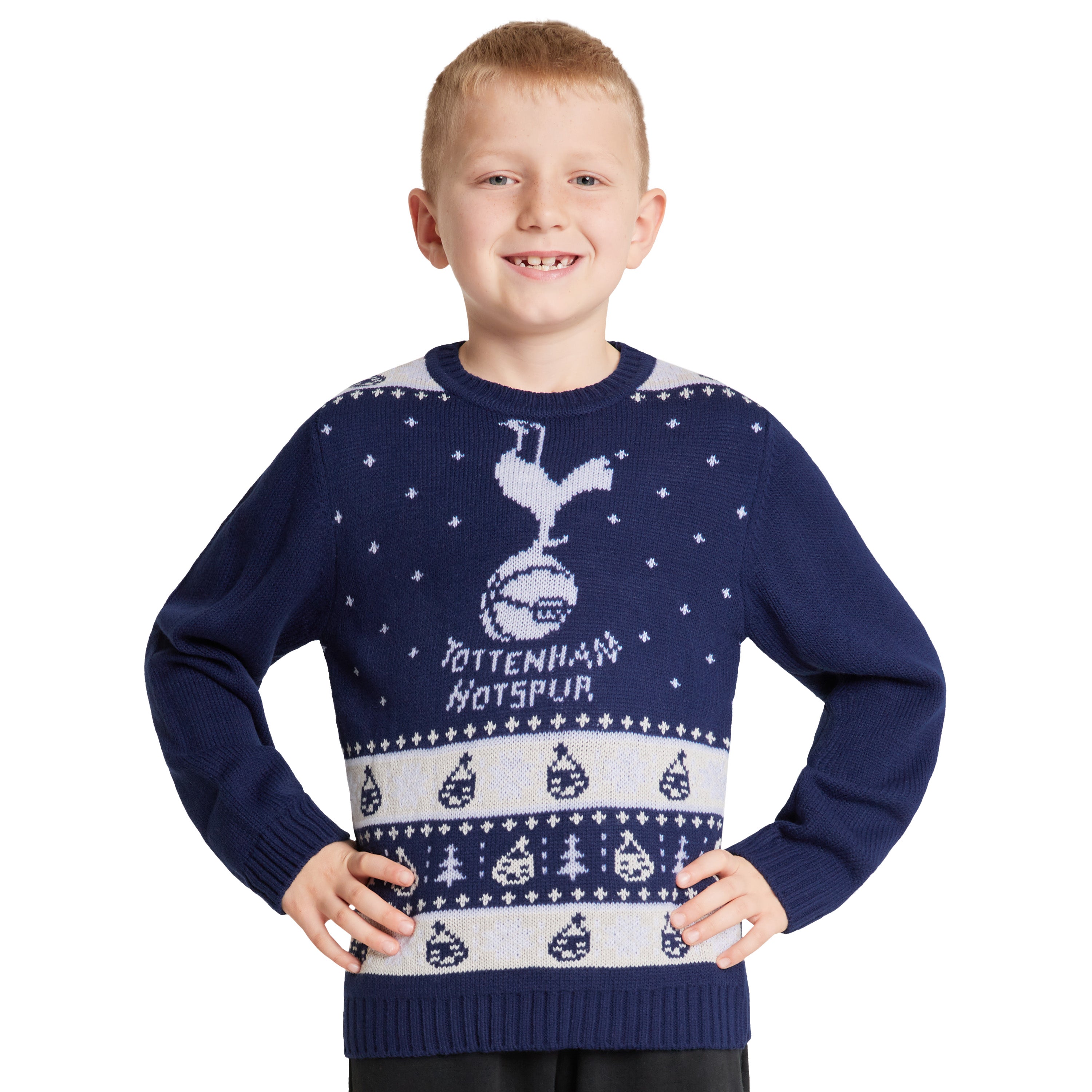 Tottenham Hotspur FC Christmas Jumper for Kids & Teenagers - Get Trend