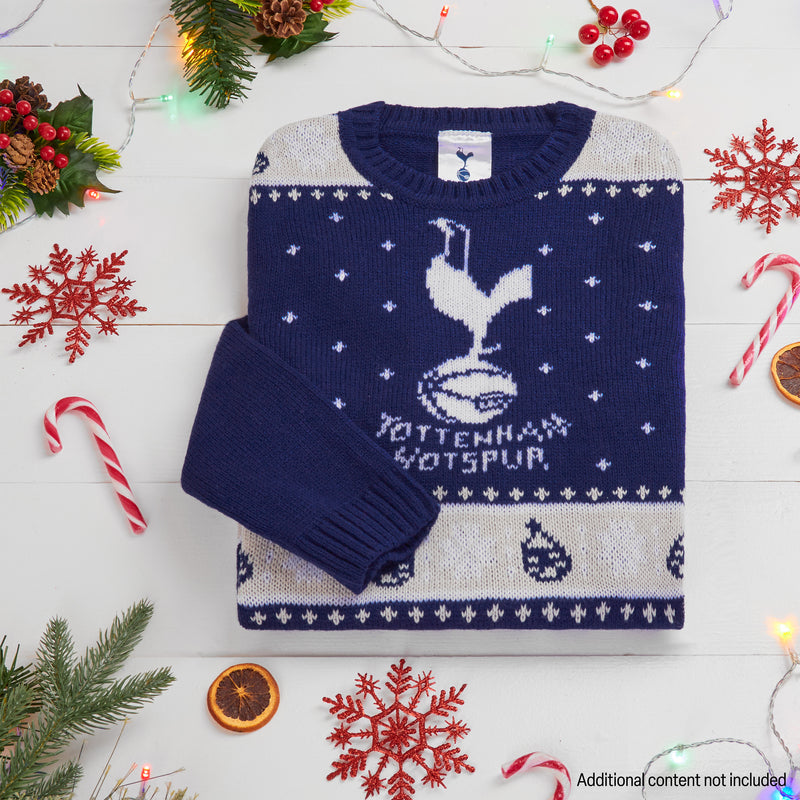 Tottenham Hotspur FC Christmas Jumper for Kids & Teenagers - Get Trend
