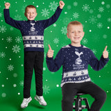 Tottenham Hotspur FC Christmas Jumper for Kids & Teenagers - Get Trend