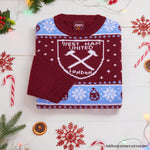 West Ham United FC Christmas Jumper for Kids & Teenagers - Get Trend