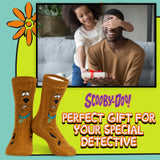 Scooby Doo Mens Slipper Socks, Knitted Fluffy Socks Fleece Lining Non Slip