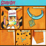 Scooby-Doo! Oversized Hoodie Blanket for Kids, Official Merchandise (Brown)