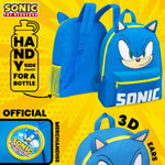 Sonic The Hedgehog School Bag Kids Backpack for Boys Blue, Kids Backpack - Get Trend