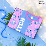 Disney Girls Pyjamas Set, Stitch  Short Pyjamas for Kids - Get Trend