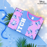 Disney Girls Pyjamas Set, Stitch  Short Pyjamas for Kids - Get Trend