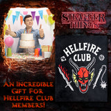Stranger Things Blanket Throw Bedroom Accessories Fleece Blanket, Hellfire Club