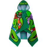Get Trend Teenage Mutant Ninja Turtles Bath Towel with Hood Kids Changing Robe