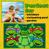 Get Trend Teenage Mutant Ninja Turtles Bath Towel with Hood Kids Changing Robe