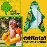 Get Trend Teenage Mutant Ninja Turtles Bath Towel with Hood Kids Changing Robe