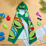 Get Trend Teenage Mutant Ninja Turtles Bath Towel with Hood Kids Changing Robe