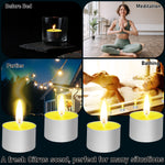 Deco Express Citronella Tealight Candles Multipack - Yellow 100/8 Hours - Get Trend