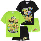 Get Trend Boys Pyjamas Set Short PJs Kids Lounge Set Nightwear Soft Summer Sleepwear Multipacks Available Gifts for Boys - Get Trend