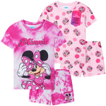 Get Trend PJs for Girls Pack of 2 Short Sleeve Pyjamas Set for Kids Teenagers Lounge Sets Nightwear Soft Comfy Sleepwear Gifts for Girls - Get Trend