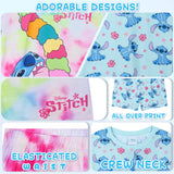 Get Trend PJs for Girls Pack of 2 Short Sleeve Pyjamas Set for Kids Teenagers Lounge Sets Nightwear Soft Comfy Sleepwear Gifts for Girls