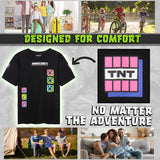 Get Trend Top Boys Teenagers T Shirts Pack of 3, 2 or 1 Soft Breathable Short Sleeve Casual Summer Gamer Tops Multipack Tees