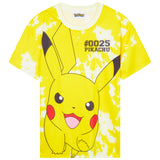 Pokemon T Shirt for Boys Teenagers Pikachu Top Pack of 1 or 3 Pack Short Sleeved Tee Soft Breathable Casual Anime Gifts for Boys