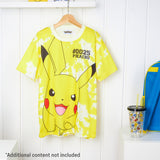 Pokemon T Shirt for Boys Teenagers Pikachu Top Pack of 1 or 3 Pack Short Sleeved Tee Soft Breathable Casual Anime Gifts for Boys