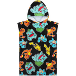 Pokemon Bath Towel with Hood for Kids Teenagers Absorbent Anime Changing Robe Cotton Poncho Towel for Swimming Bath Shower Beach Towel Holiday Essentials (Multi, 10-13 Years) - Get Trend