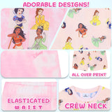 Get Trend PJs for Girls Pack of 2 Short Sleeve Pyjamas Set for Kids Teenagers Lounge Sets Nightwear Soft Comfy Sleepwear Gifts for Girls