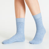 CityComfort Ladies Socks - Blue/Grey - Pack of 5 - Get Trend