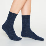 CityComfort Ladies Socks - Blue/Grey - Pack of 5 - Get Trend