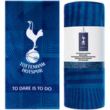 Tottenham Hotspur F.C. Towel for Men Women Teens Boys 100% Cotton Football Crest Quick Dry Beach Bath Towel Swim Gym Holiday Shower Bath Supporters' Gear 137 x 69cm