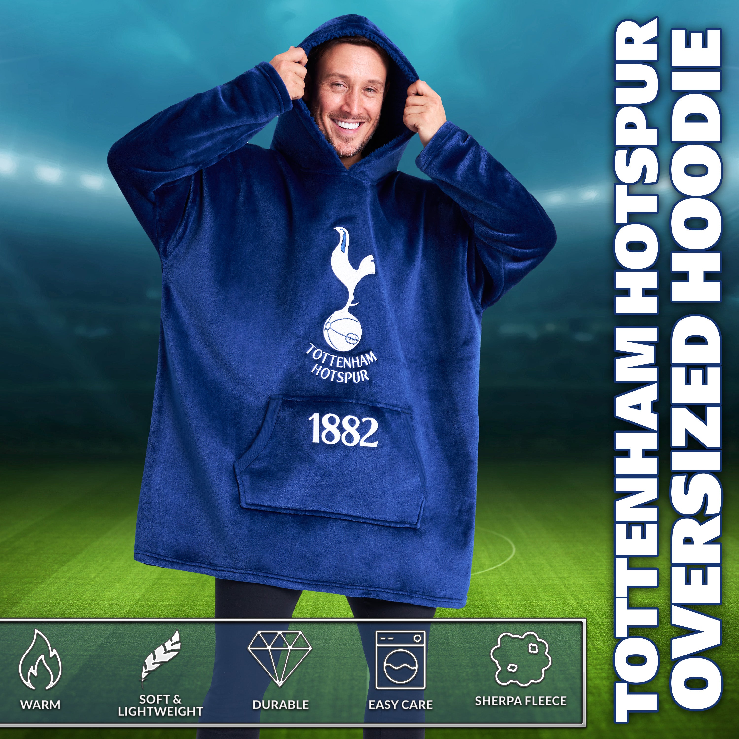 Tottenham Oversized Hoodie for Men 
