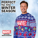 Marvel Christmas Jumper for Men & Teenagers - Get Trend