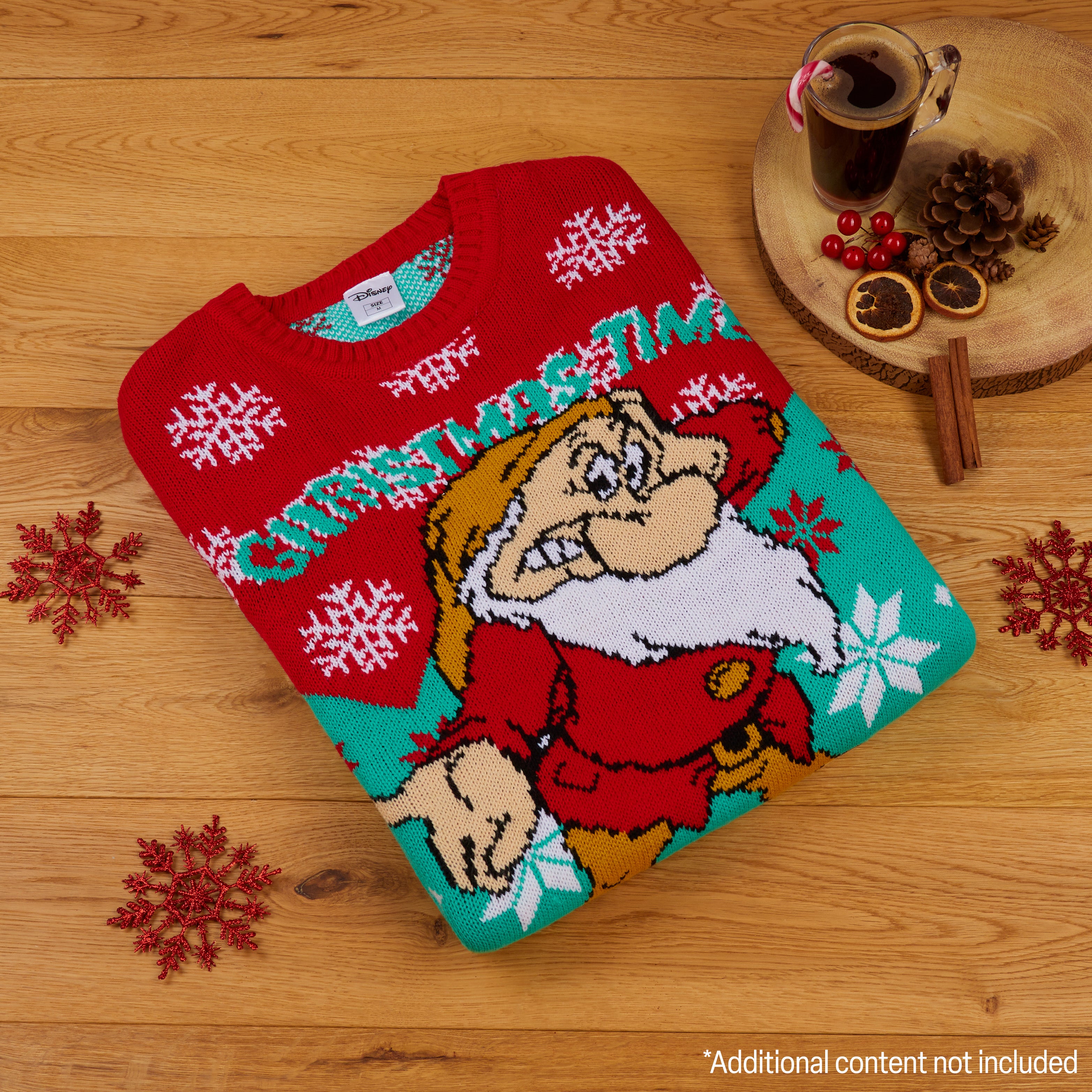 Disney Mens Christmas Jumper - Grumpy - Get Trend