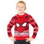 Marvel Christmas Jumper - Kids Festive Christmas Sweater - Get Trend