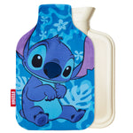Disney Stitch Hot Water Bottle, Hot Water Bag with Soft Cover Hand Feet Warmer - Get Trend