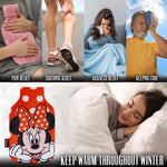 Disney Hot Water Bottle with Fleece Cover -Red Minnie - Get Trend