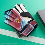 West Ham United F.C. Goalkeeper Gloves for Kids - Size 5 - Get Trend