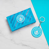 Manchester City F.C. rifold Wallet Accessories Set with Card Slots & Coin Pocket