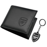 Arsenal F.C. Sports Fan Wallet Accessories Set with Card Slots & Coin Pocket.