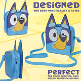 Bluey Girls Handbag, Cute Crossbody Shoulder Bag for Kids, Adjustable Strap Shopping Purse Travel Fashion - Girls Gifts