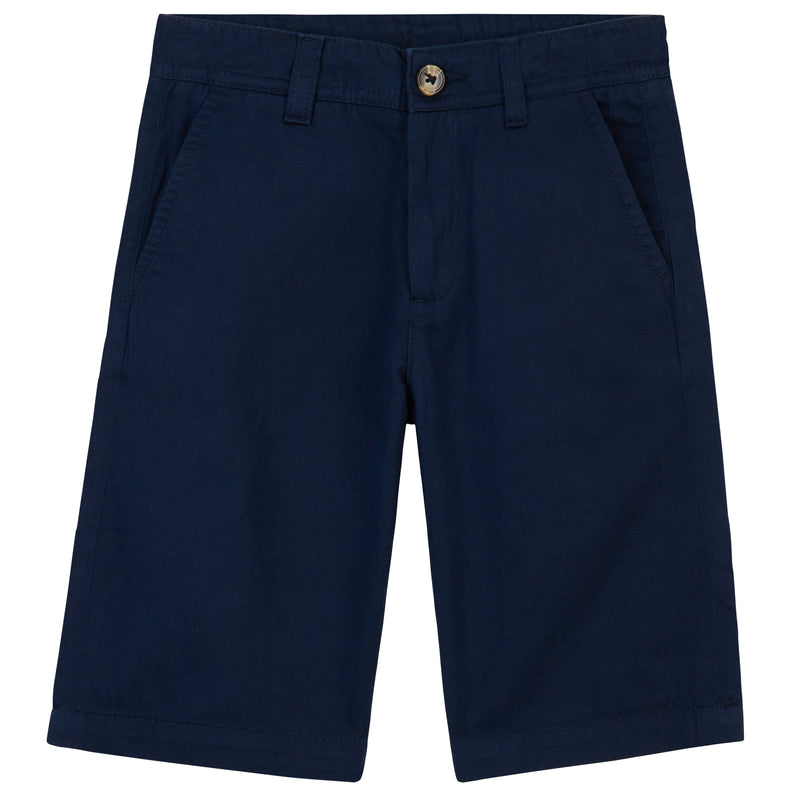 Boys' Chino Shorts,  Knee Length Boys Shorts with Adjustable Waist - Get Trend
