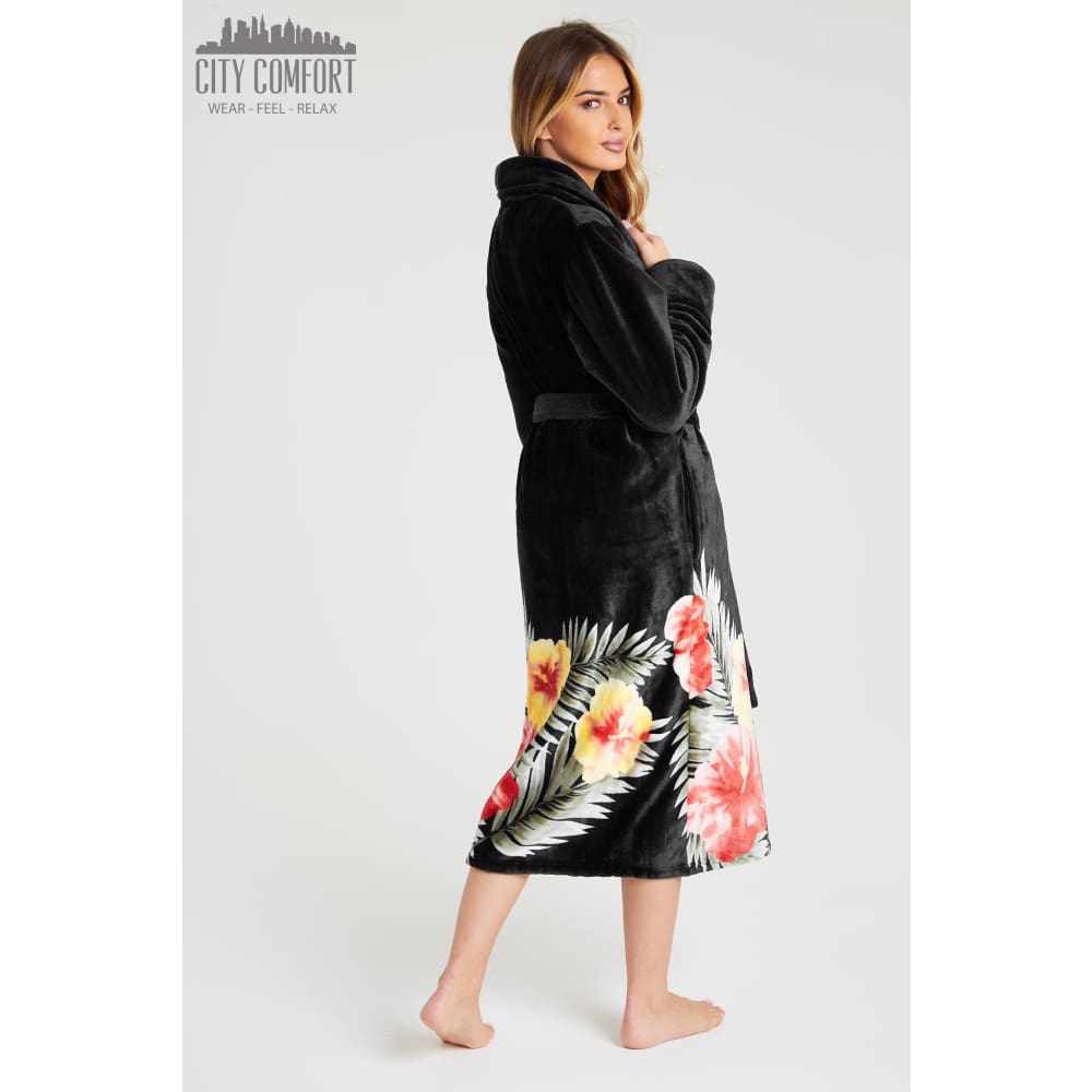 Citycomfort Super Soft Fluffy Plush Dressing Gown for Women Dressing Gown Citycomfort £23.49