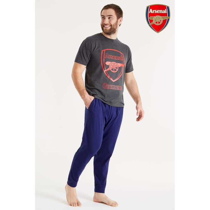 Arsenal Mens Pyjamas Set Cotton Long Pjs Official Football Gifts Pyjama Arsenal F.c. £18.49