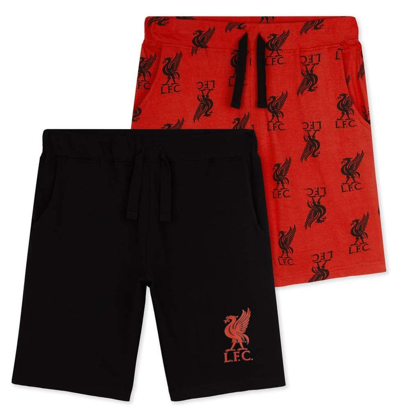Liverpool F.c. Boys Shorts Cotton Jogger Shorts Football Gifts for Boys & Teenagers Liverpool F.c. £9.99