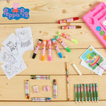 Peppa Pig Art Set Arts and Crafts for Kids Colouring Sets for Children Art Case Peppa Pig £9.99