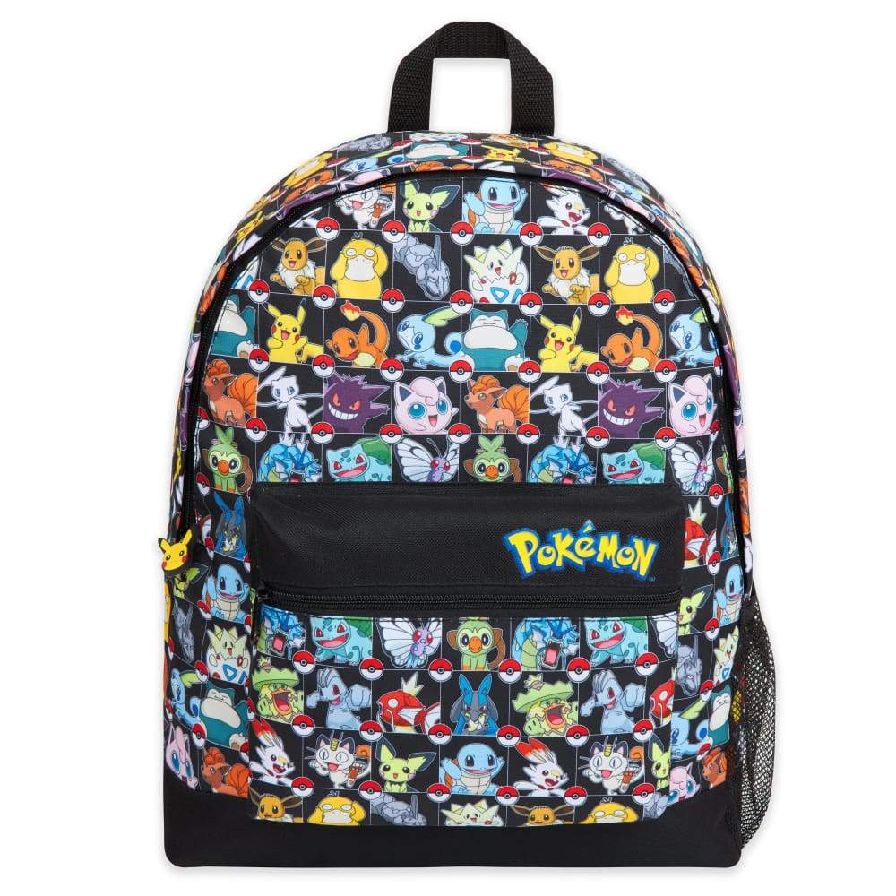Pokemon School Bag Kids Backpack with Detective Pikachu and Pokemon Ball Backpack Pokèmon £13.99