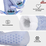 Disney Fluffy Slipper Socks for Women,bed Socks Teenage Girls,non Slip Socks and Slippers Disney £12.95